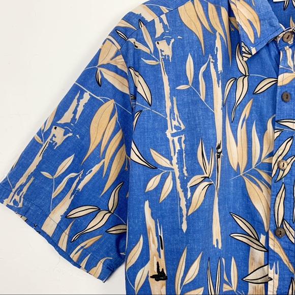 ALOHA DAYS Cotton Hawaiian Aloha Tropical Shirt M - Picture 3 of 6
